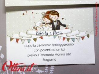 Operitacx 3 Pz Bigliettini Bomboniere Matrimonio Partecipazioni Matrimonio  Biglietto Di Auguri Di Fiori Secchi Saluto Dell'invito All'evento Di Nozze